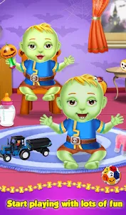 Halloween Baby Daycare Game
