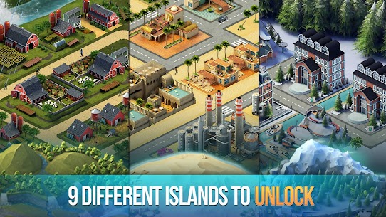 City Island 3 Mod Apk 2022 (Unlimited Money & Unlocked Islands) 4