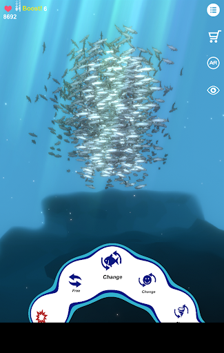 school of fish  AR