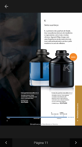 Revista Natura - Catálogo Screen 2