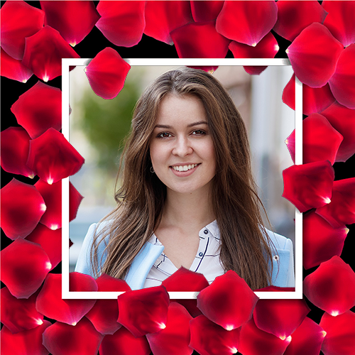 Rose Day 2023 Photo Frame Screen 3