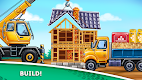 screenshot of Truck games - build a house