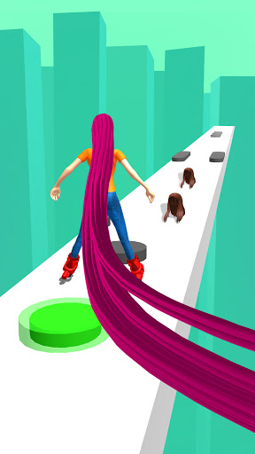 Code Triche Hair runner challenge game 3d body rush race hairs (Astuce) APK MOD screenshots 1