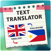 Filipino English Translator - Tagasalin ng Teksto