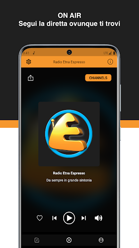 Radio Etna Espresso Screen 2