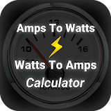 Amps to Watts calculator icon