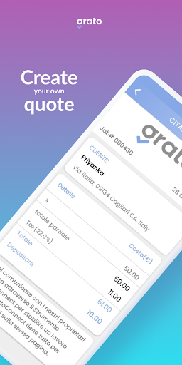 Grato Partner Screen 2