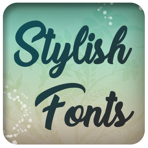 Stylish Fonts  Icon