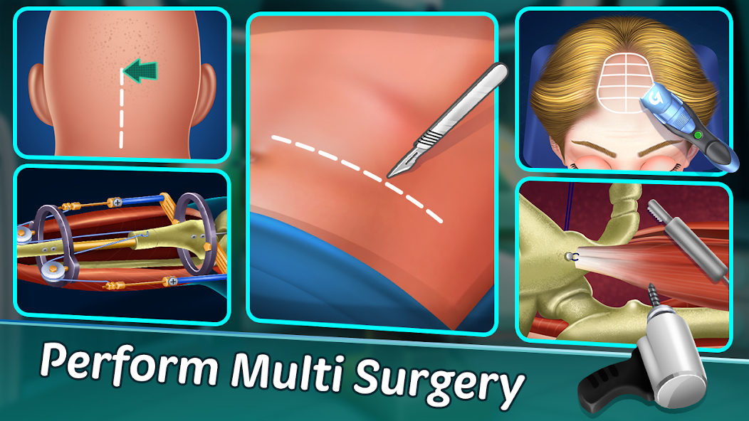 Multi Surgery Hospital Games banner