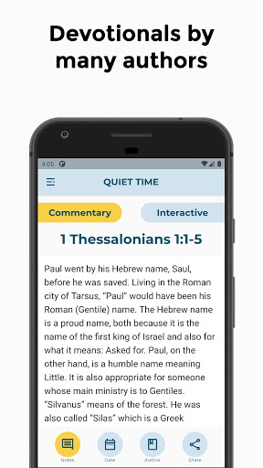 Quiet Time Screen 2