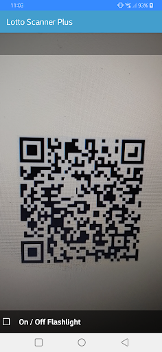 Lotto Scanner Screen 2