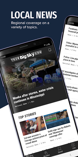 Android application KSVI KHMT News YourBigSky.com screenshort