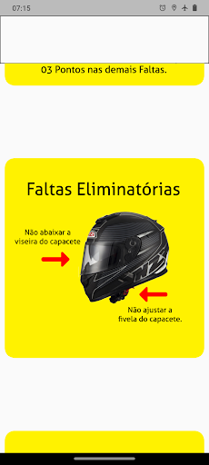 Teste de Direção Screen 3
