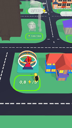 Android application Energy Land screenshort