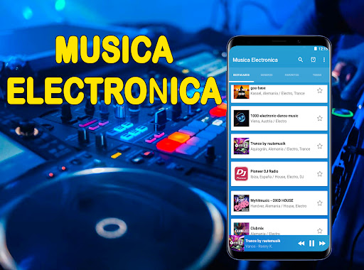 Android application Electro Music screenshort