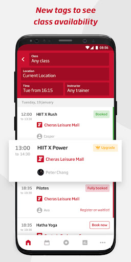 Screenshot of Fitness First Asia