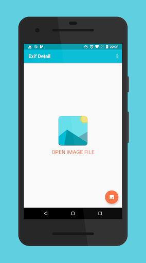 Android application Exif Detail screenshort