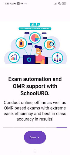 Android application E-Learning screenshort