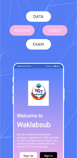 GFSUB: Data & Bill Payment Screenshot