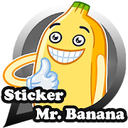 Lovely Banana Sticker Kawaii For WAStickerapp ?