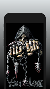 Skull Grim Reaper Wallpaper