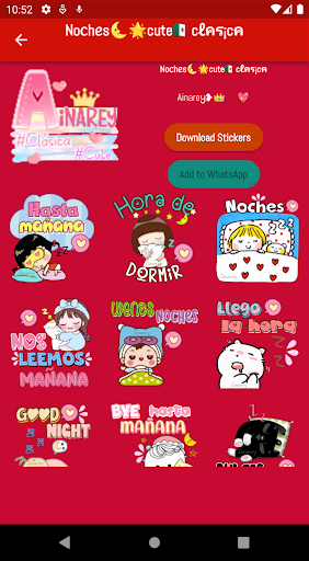 Greetings and Goodbyes Sticker Screen 2