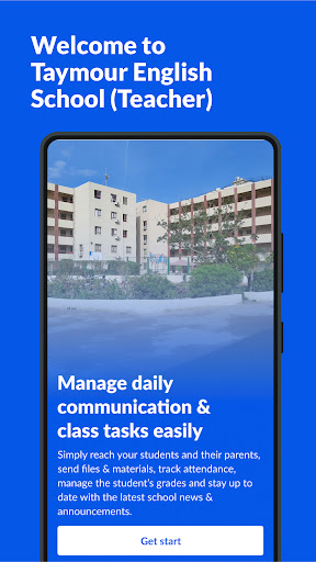 Android application Taymour American (Teachers) screenshort