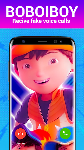 Android application Prank Call Bobo boy screenshort