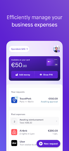 Screenshot of Spendesk