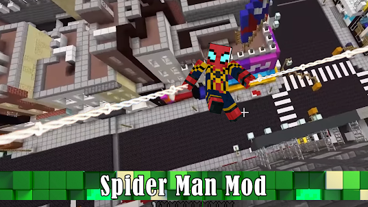 Spider Man Mod for Minecraft