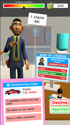 Insurance agent - Screenshot 1