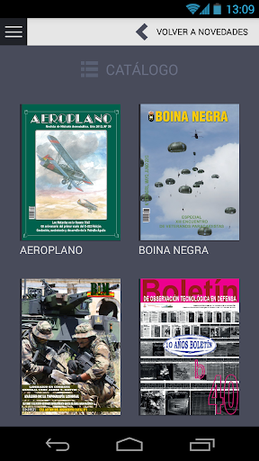 Revistas de Defensa Screen 3