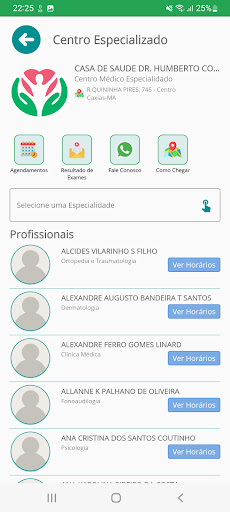 Android application CSHC screenshort