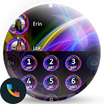 Cover Image of ダウンロード Neon Abstract Phone Dial Theme  APK