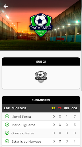 TORNEO PACAEMBÚ Screen 2
