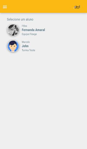 Android application GLED Parents screenshort