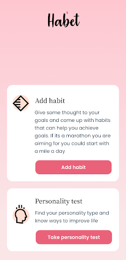 Habet- Bet on your habits Screen 3