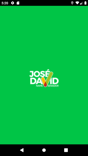 Android application Jose David Name screenshort