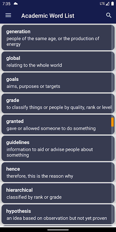IELTS Vocabulary - 4.4 - (Android)