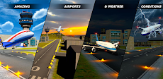パイロット 飛行機ゲーム  シミュレーター: 究極 3Dのおすすめ画像2