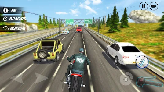 Highway Moto :Traffic Race