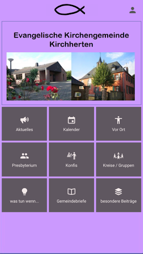 Android application Ev. Kirche Kirchherten screenshort