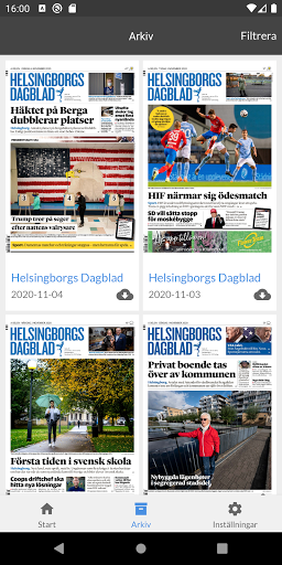 HD E-tidning Screen 2