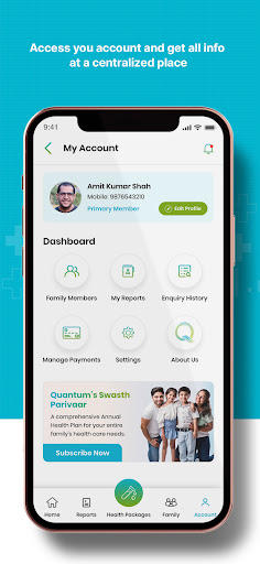 QuantumHealth Screen 3