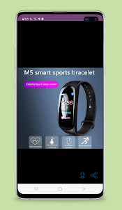 m5 smart bracelet guide