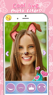 Live Selfie Stickers ðŸŽ€ Camera Filters And Effects 4