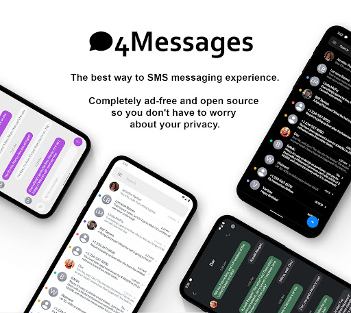 Android application 4Messages - SMS manager. screenshort