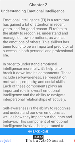 Develop Emotional Intelligence Screen 3