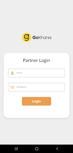 Android application GK Partner-Order Manager screenshort