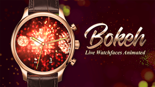 Bokeh Live WatchFace Animated